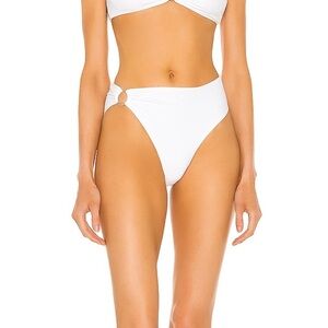 Superdown Tyler Bikini Bottom in White